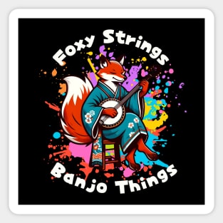 Banjo fox Sticker